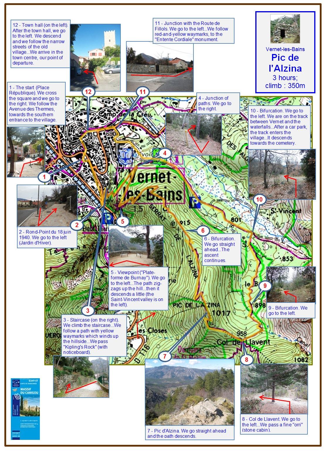 Pic de l'Alzina (description) map