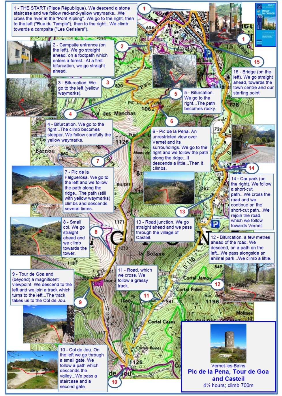 The Tour de Goa (description) map